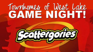 Family Game Night: Scattergories! @ Pool cabana