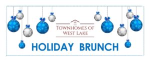 West Lake Catered Holiday Brunch! @ West Lake Pool Cabana