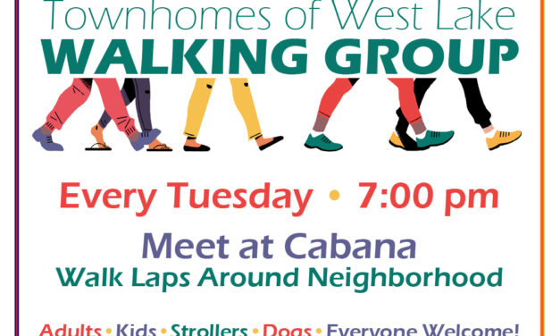 Starting October 1: Weekly Tuesday Walking Group!