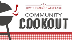 West Lake Community Cookout @ Pool cabana